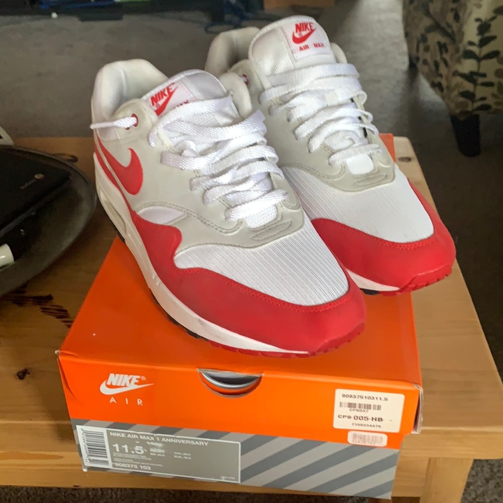 Air Max 1 Anniversary Red 2017